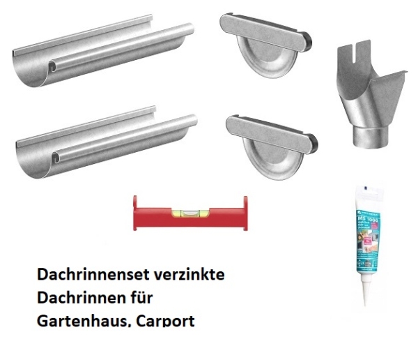 Dachrinne stahl verzinkt